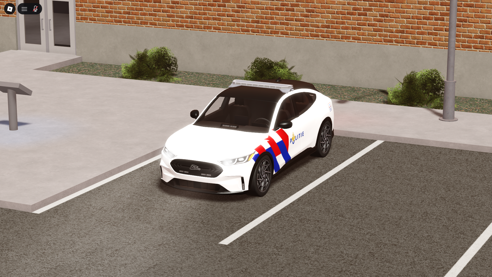 Police Falcon eStallion livery